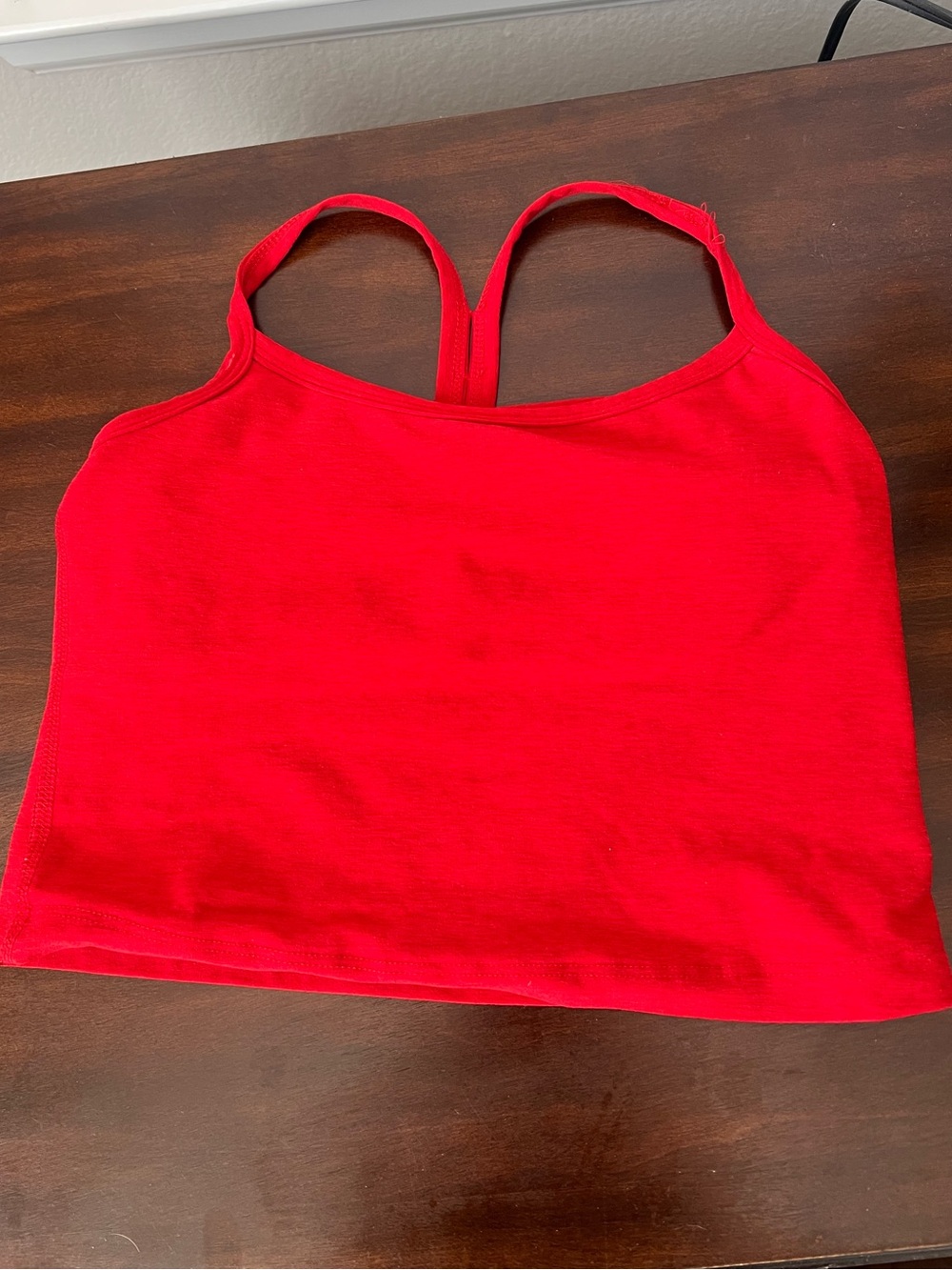 Beyond Yoga Red Crop Tank top